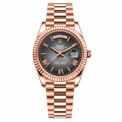 Master AAA Rolx DayDate Copper Twotone Automatic Watch