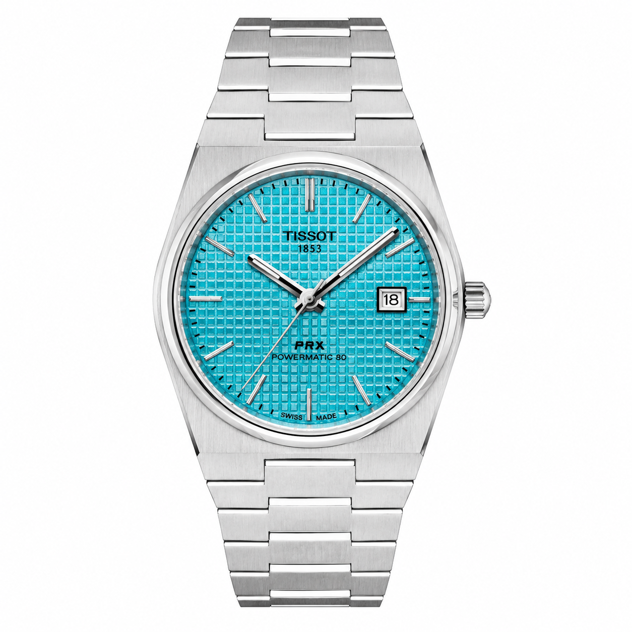 Master Tissot PRX Silver Tiffny Automatic Watch