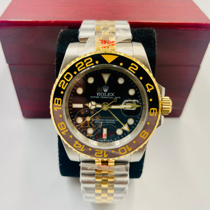 Master GMT Master Twotone Black Automatic Watch