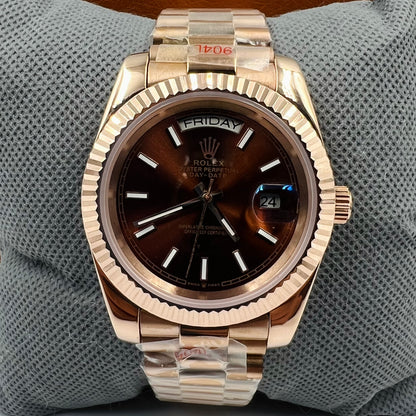 Master AAA Rolx DayDate Copper Automatic Watch
