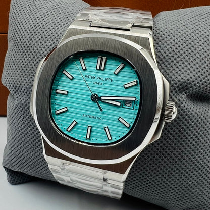 Patek Silver Tiffny Automatic Watch