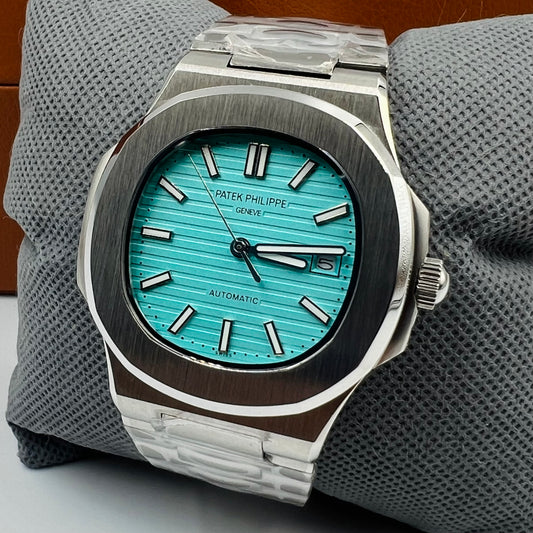 Patek Silver Tiffny Automatic Watch