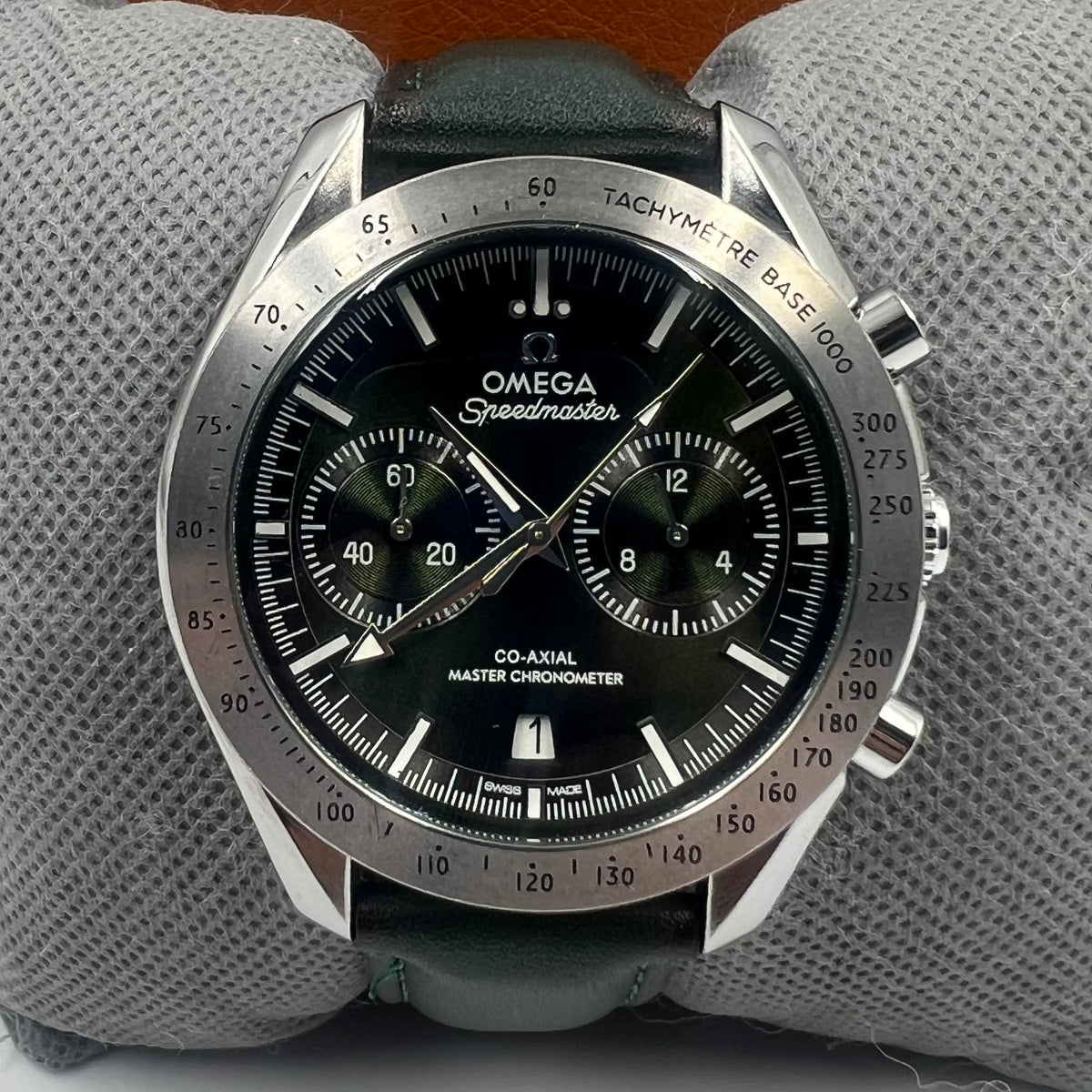 Omega Speedmaster Chronograph Green Watch