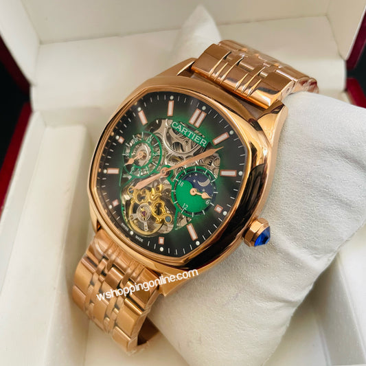 Copper Green Automatic Chronograph