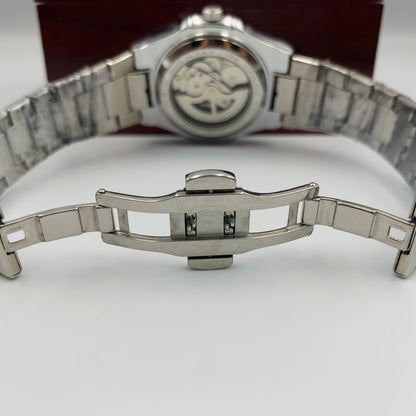Bestwin Black Silver Automatic Watch