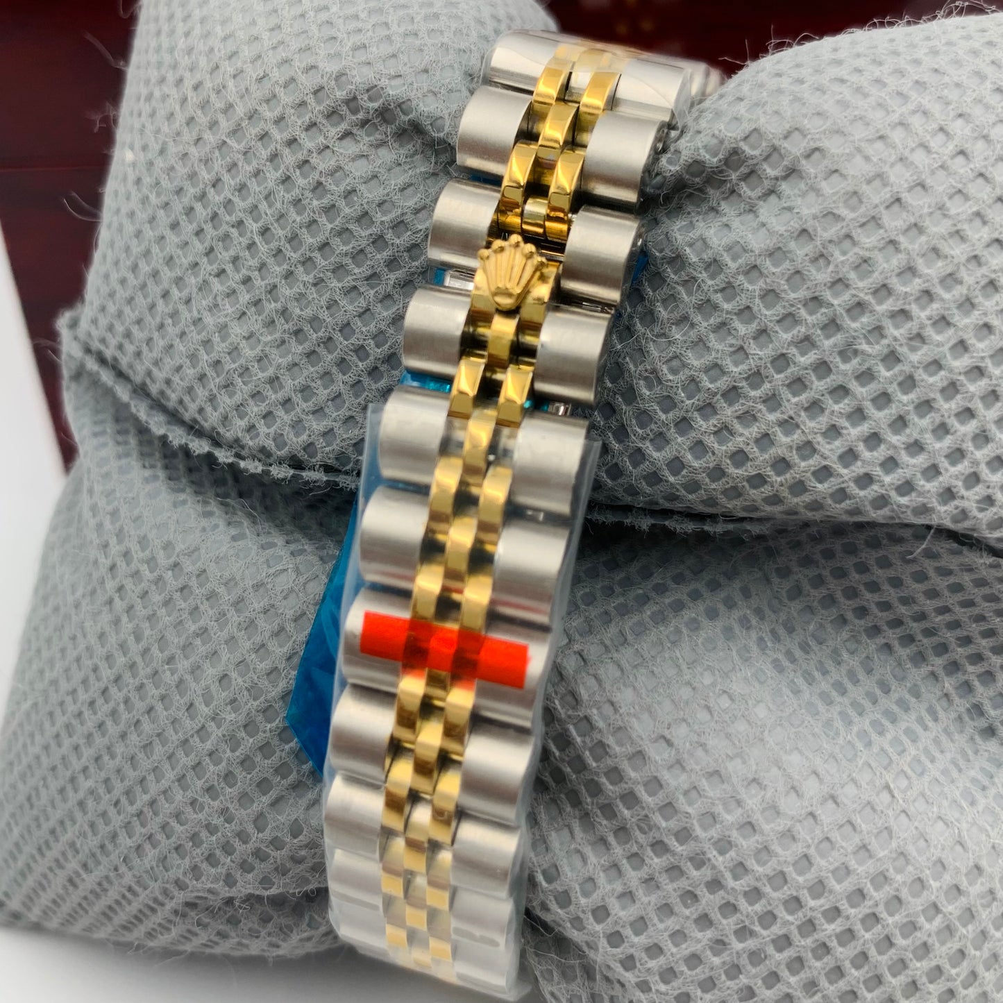 Rolx Ladies Twotone White Watch