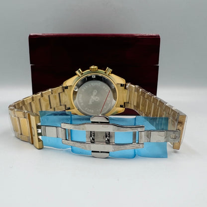 Omega Chain Golden Black Watch