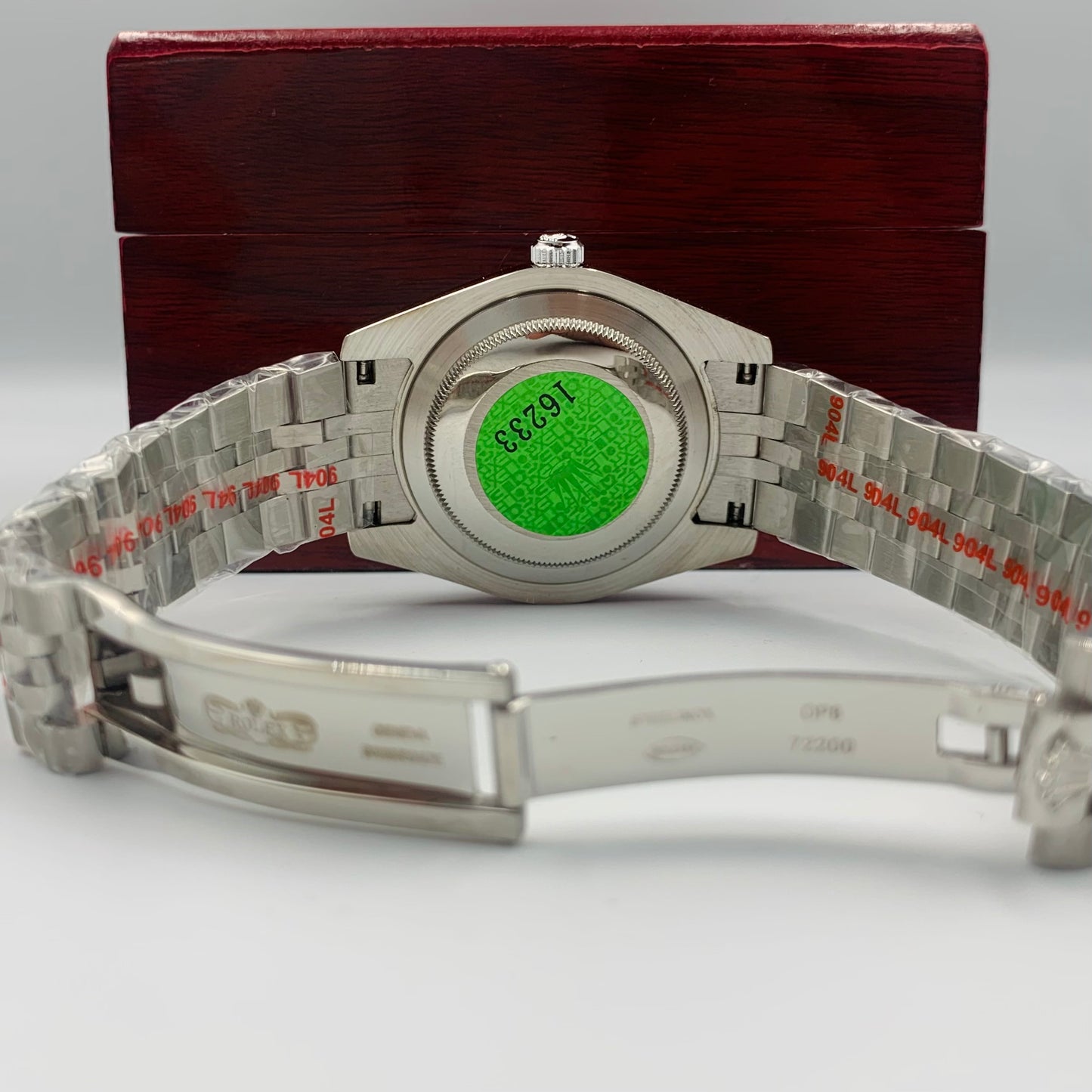 Blue Silver Datejust Watch