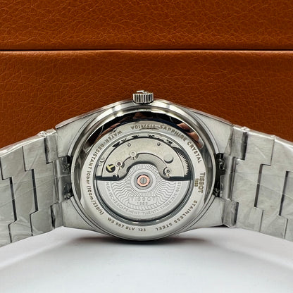 Tissot PRX Silver Black Automatic Watch