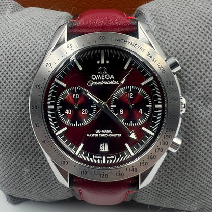 Omega Speedmaster Chronograph Full Red Watch