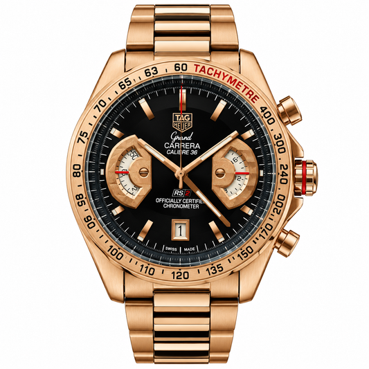 Tag Grand Carrera Copper Black Watch