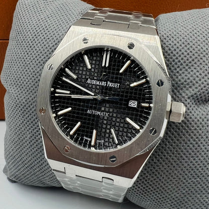 Master AP Texture Silver Black Automatic Watch