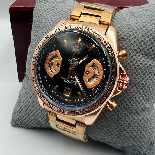 Tag Grand Carrera Copper Black Watch