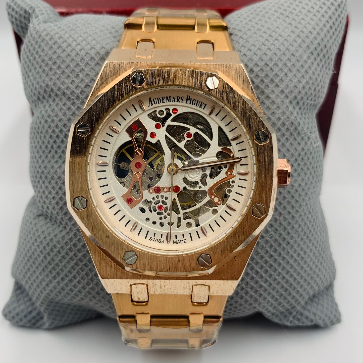 AP Copper Strap White Dail Automatic Watch