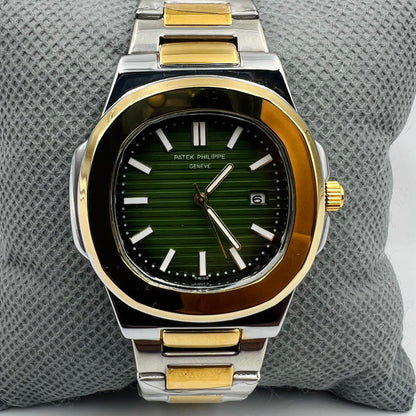 Patek Twotone Green Watch