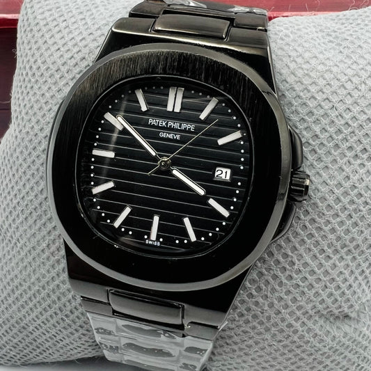 Patek Full Black Watch