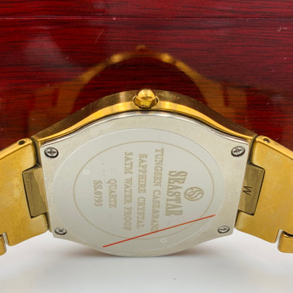 Seastar Full Golden Chain Watch