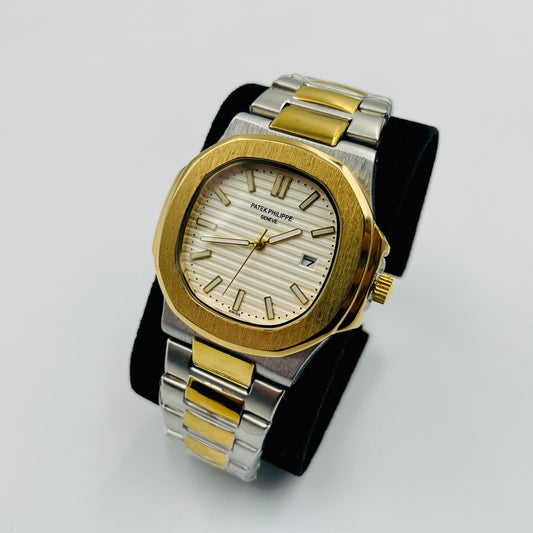Patek Twotone White Watch