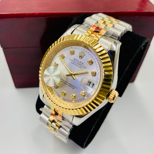 Twotone Silver Datejust Watch