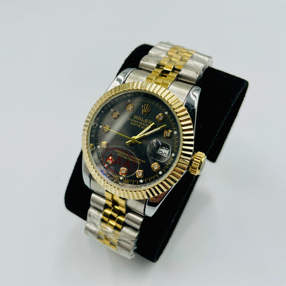 Black Unisex Datejust Watch
