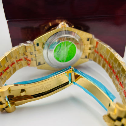Full Golden White Datejust Watch