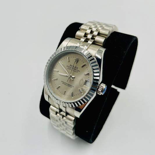 Silver Grey Datejust Ladies Watch