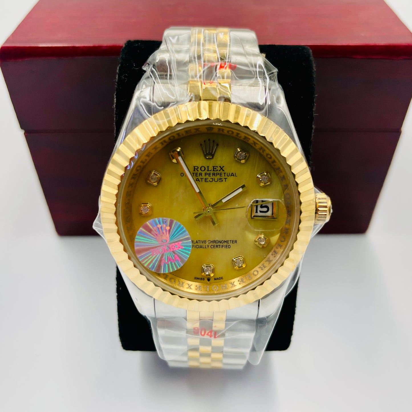 Twotone Golden Datejust Watch