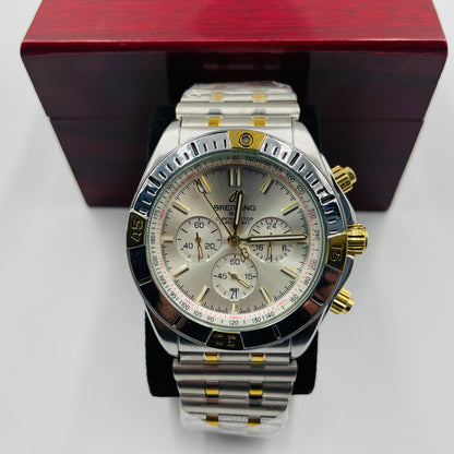 Twotone Silver Chronometer 1884 Working Watch