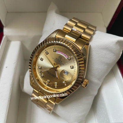 Full Golden DayDate Watch