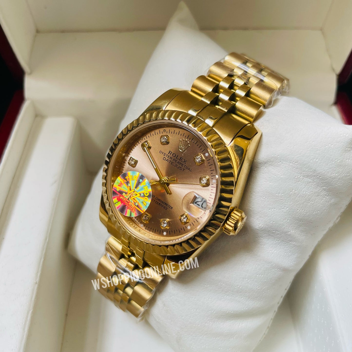 Full Golden Datejust Ladies Watch