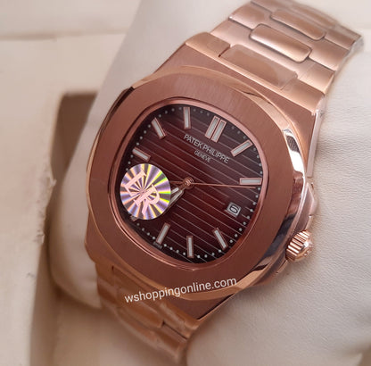 Master Patek Full Rose Watch