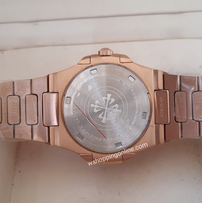 Master Patek Full Rose Watch