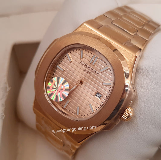 Master Patek Full Golden Watch