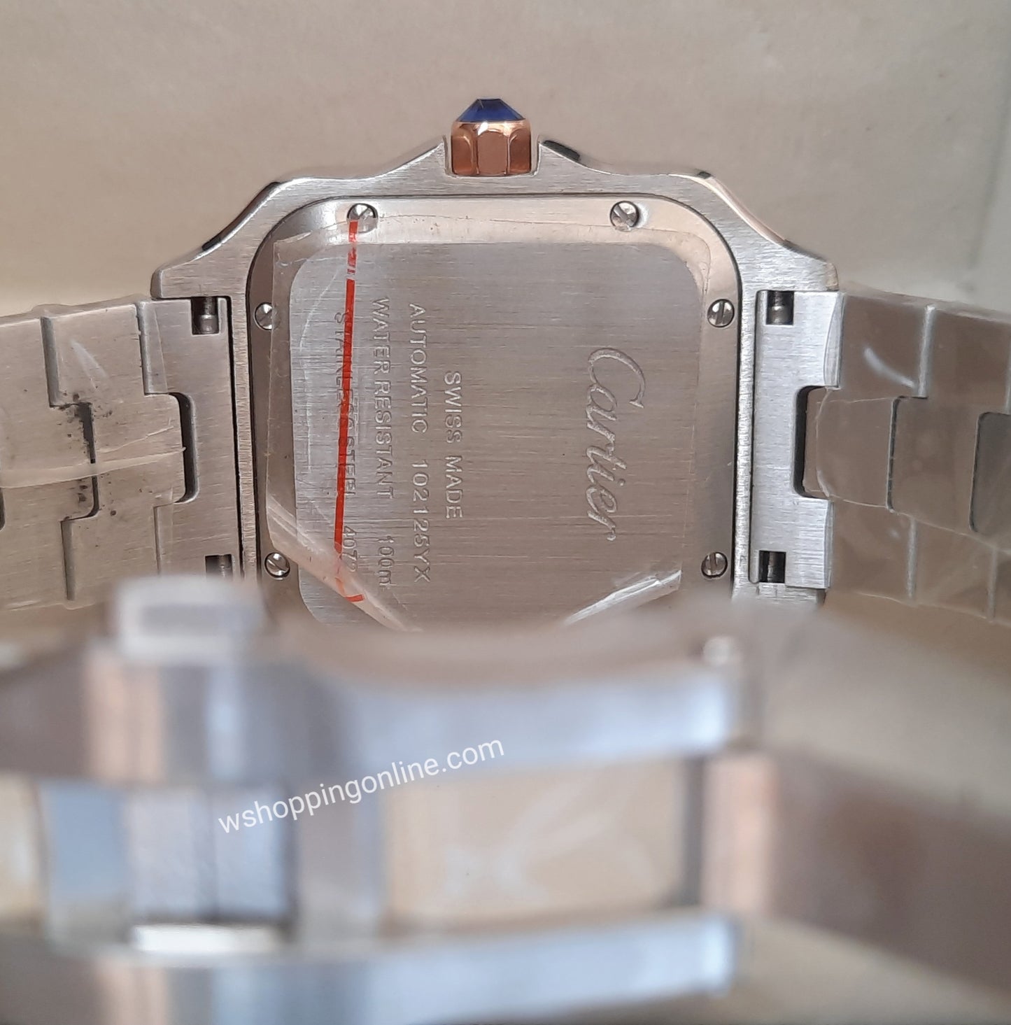 Master Silver Copper Watch