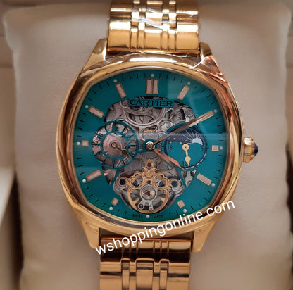 Golden Blue Automatic Chronograph