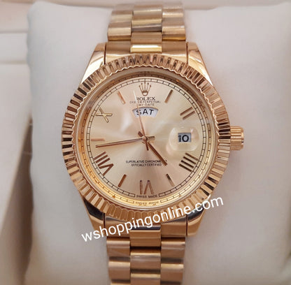 Full Gold day-date Watch