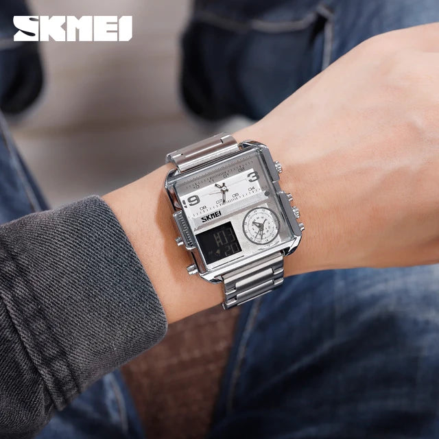 Skmei Full Silver Original Watch