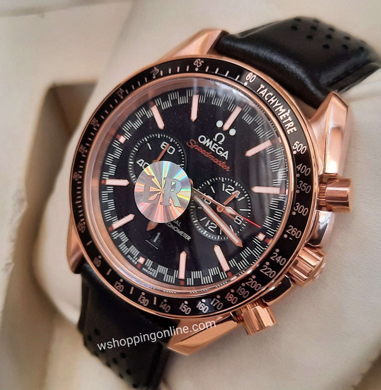 Master SpeedMaster Black Copper Chronograph Working Watch