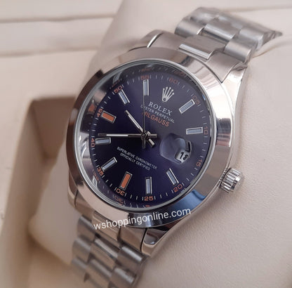 Silver Blue Milgauss Watch