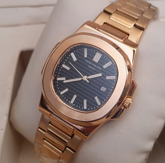 Patek Golden Black Watch