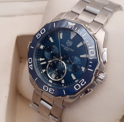 Blue Aquaracer Chain Watch