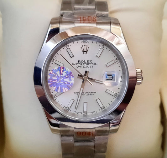 Silver White Automatic