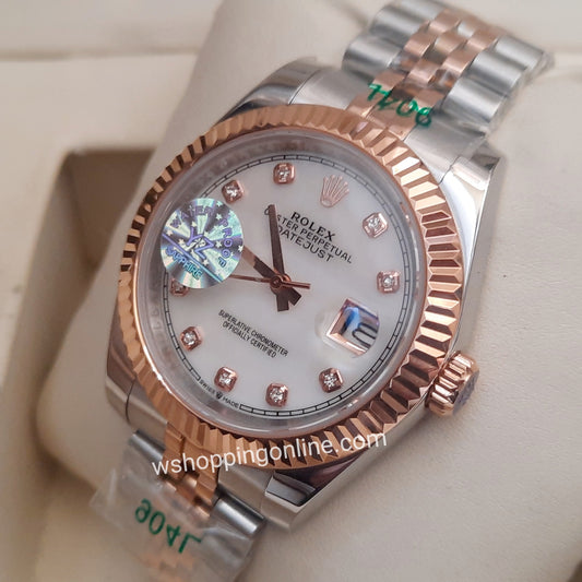 Master Twotone White Datejust Automatic