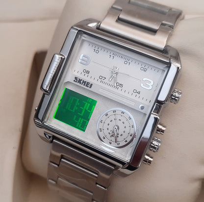 Skmei Full Silver Original Watch