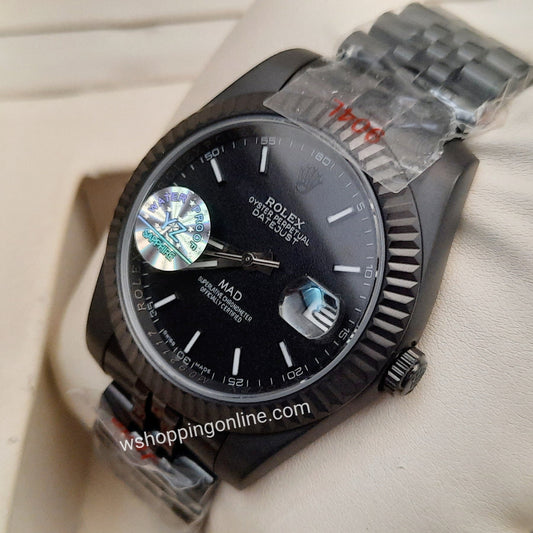 Master Full Black Datejust Automatic