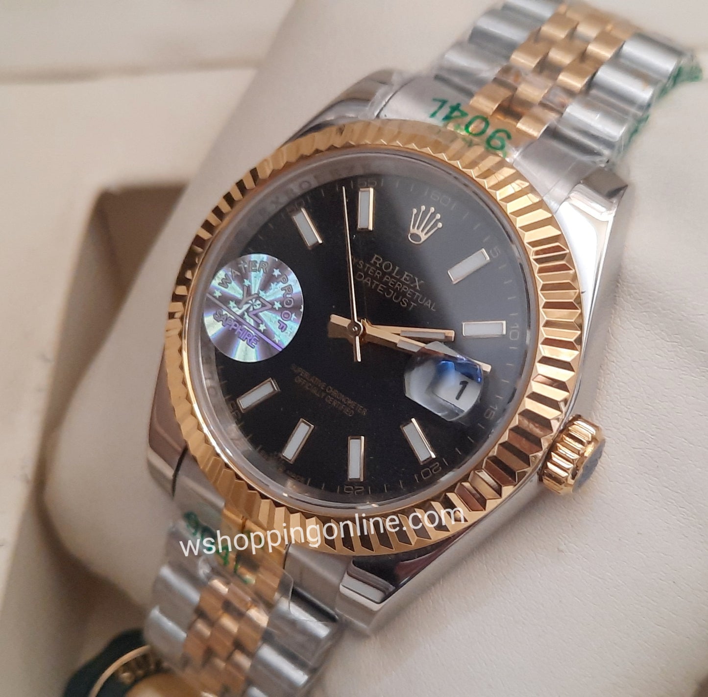 Master Twotone Black Datejust Automatic