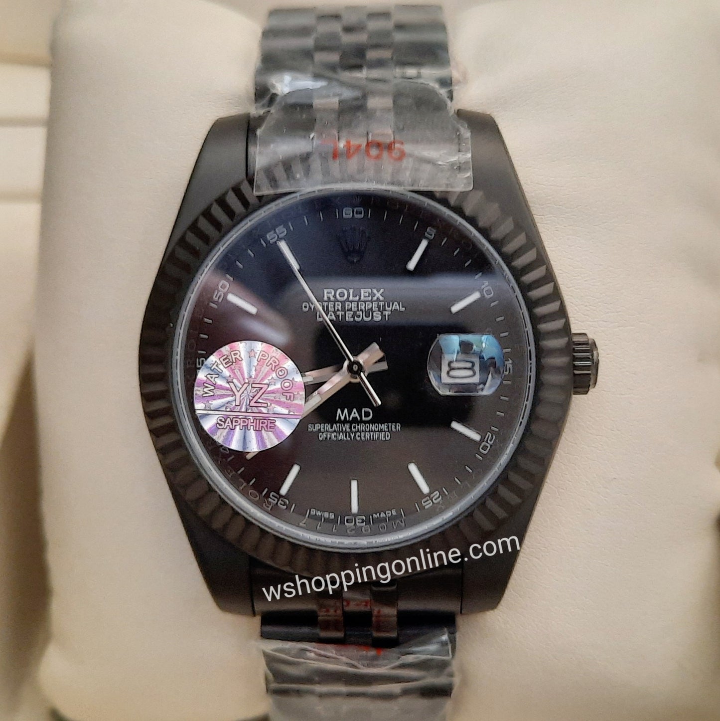 Master Full Black Datejust Automatic