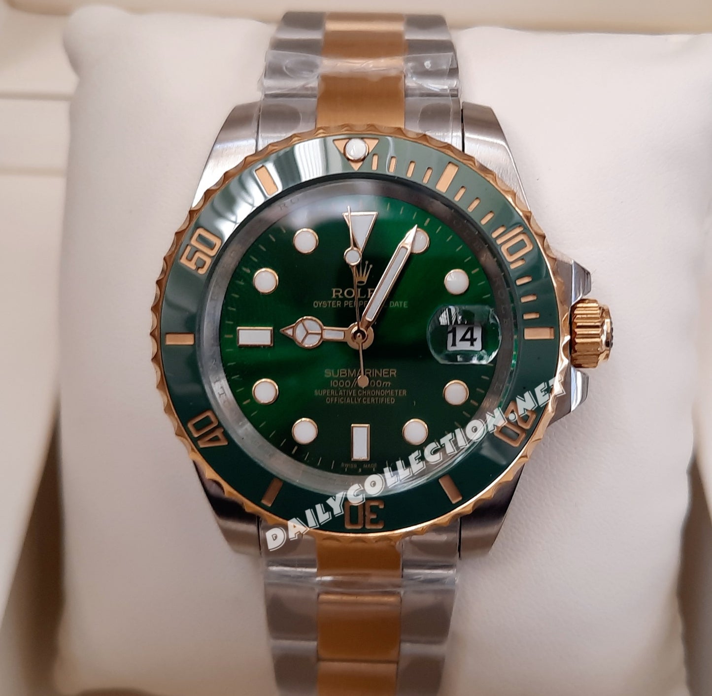 Master TwoTone green Dial Automatic Submariner