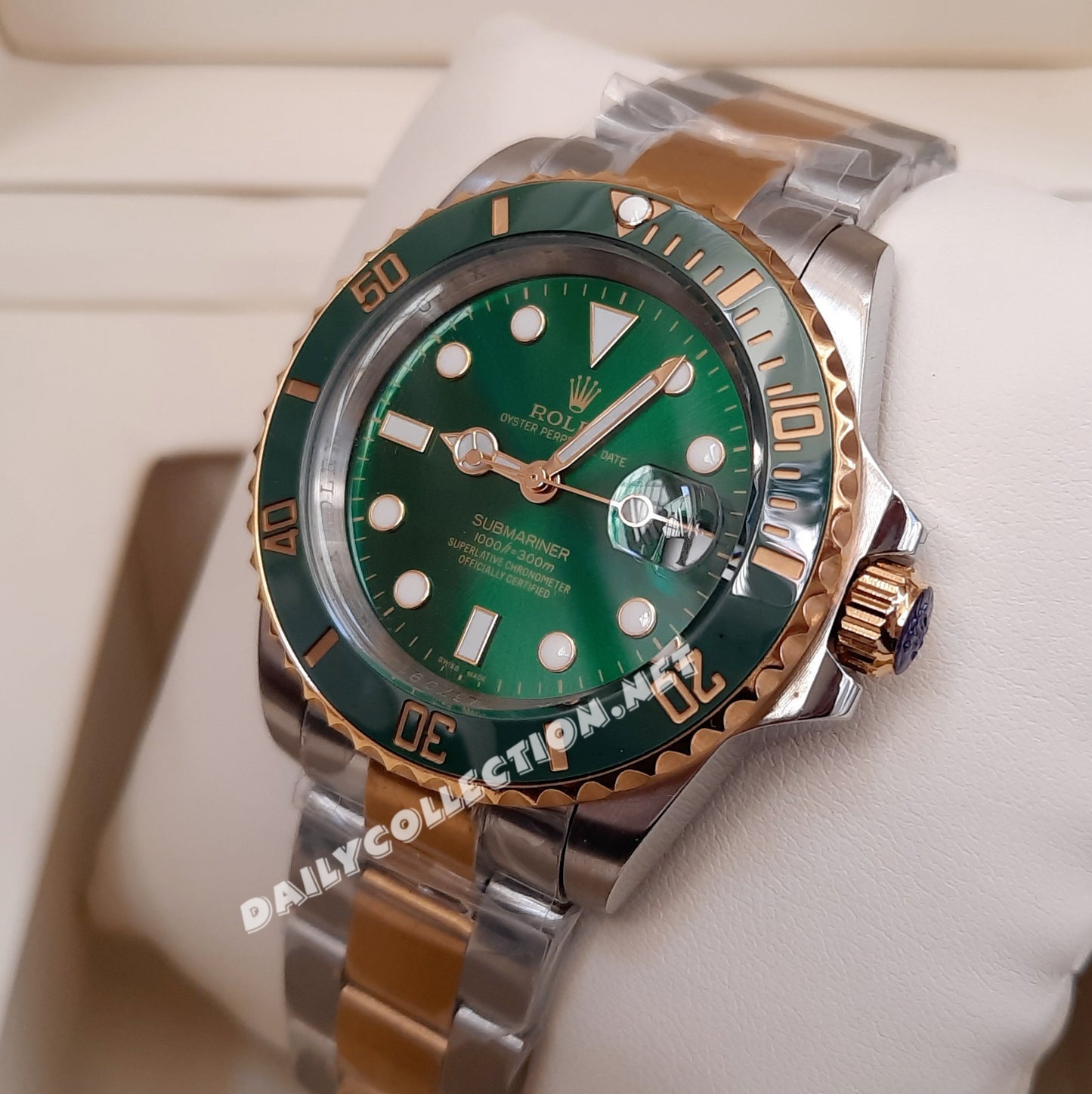 Master TwoTone green Dial Automatic Submariner