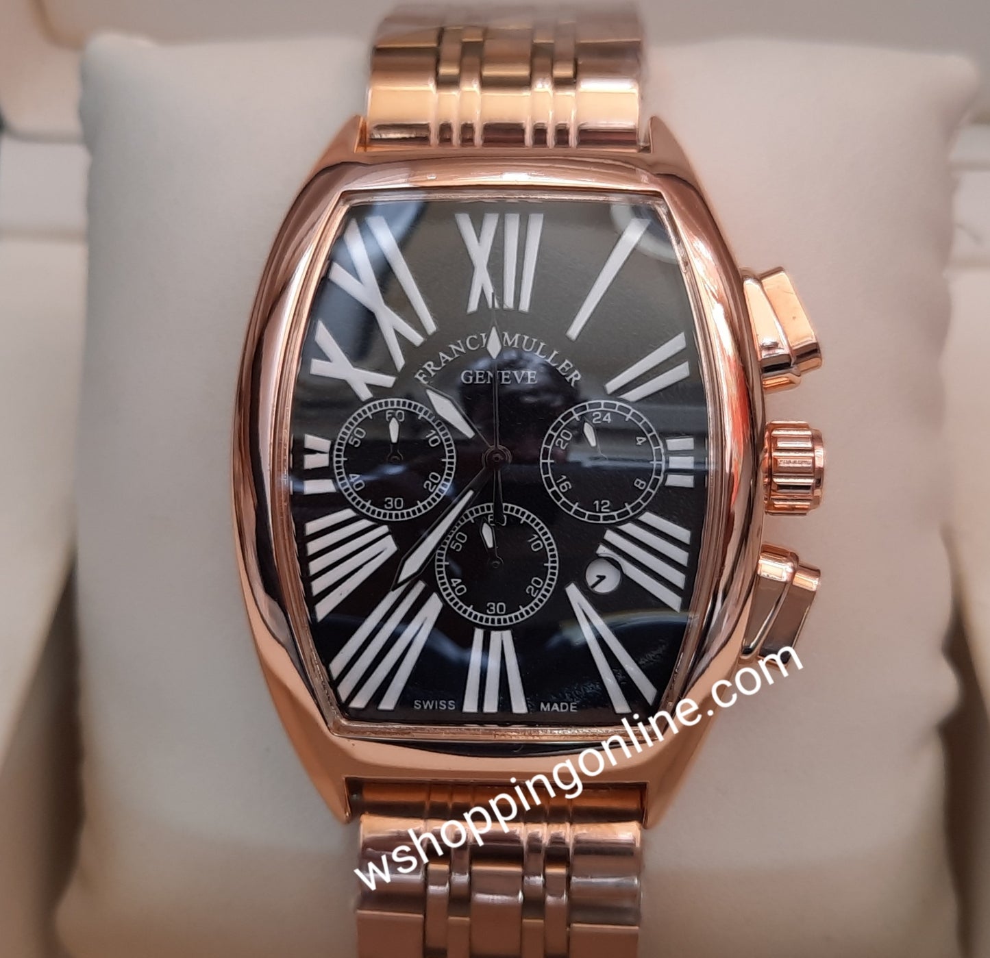 Rose Gold Chronograph Working